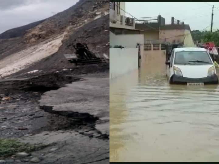 Heavy rain became a disaster in many parts of Himachal, trouble due to landslides and floods