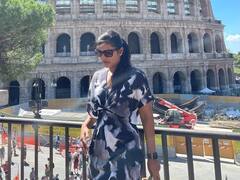 Actress Aishwarya Rajesh : ரோம் நாட்டை வளம் வந்த ஐஷ்வர்யா ராஜேஷின் நியூ க்ளிக்ஸ்!