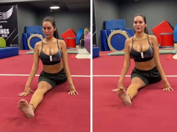 Esha Gupta shares latest workout video on her instagram, watc here