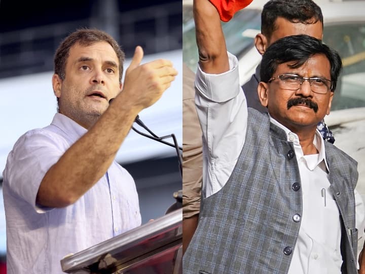 What did Rahul Gandhi say in support of Sanjay Raut?  Learn