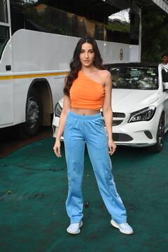 Nora Fatehi: ਕੈਜ਼ੂਅਲ ਲੁੱਕ 'ਚ ਵੀ ਨੋਰਾ ਫਤੇਹੀ ਨੇ ਵਧਾ ਦਿੱਤੀ ਦਿਲ ਦੀ ਧੜਕਣ, ਕੈਮਰਾ ਦੇਖਦੇ ਹੀ ਉਨ੍ਹਾਂ ਨੇ ਚਲਾਇਆ ਖੂਬਸੂਰਤੀ ਦਾ ਜਾਦੂ