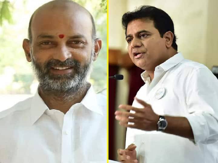 KTR Dares BJP MP Bandi Sanjay To Explain What NPA Govt Did For Weavers Of Telangana 'What Did NPA Govt Do For Telangana Weavers In Last 8 Years?' KTR Slams BJP's Bandi Sanjay