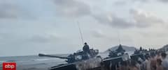 China-Taiwan dispute: China installs tanks across Xiamen beach | ABP News