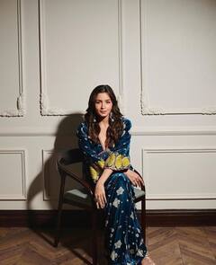 Alia Bhatt Wears A Beautiful Velvet Dress For Darlings Promotions - SEE PICS