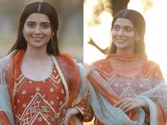 Nimrat Khaira Desi Look: निमरत खैरा ने ऑरेंज सूट में बिखेरे हुस्न के जलवे, सादगी ने जीता फैन्स का दिल