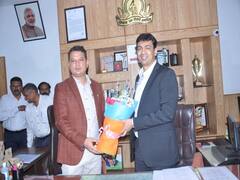 Photo: औरंगाबाद महानगरपालिकेच्या आयुक्त पदाचा अभिजीत चौधरींनी पदभार स्वीकारला