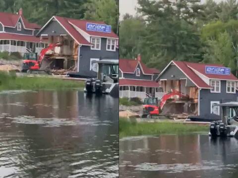 a man in Canada took such revenge for being fired broke the owners luxurious bungalow Viral Video: ਨੌਕਰੀ ਤੋਂ ਕੱਢੇ ਜਾਣ ਦਾ ਲਿਆ ਅਜਿਹਾ ਬਦਲਾ, ਤੋੜਿਆ ਮਾਲਕ ਦਾ ਆਲੀਸ਼ਾਨ ਬੰਗਲਾ