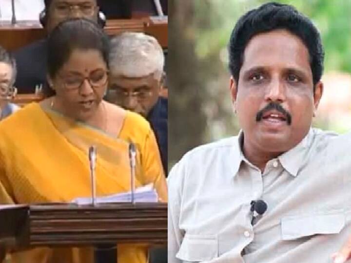 Nirmala Sitharaman utters crocodile tears, MP Su.Venkatesan questions her முதலைக்கண்ணீர்.. இப்போ நீங்க மட்டும் பேசலாமா.. நிதியமைச்சர் நிர்மலா சீதாராமனுக்கு, எம்.பி சு.வெங்கடேசன் கேள்வி