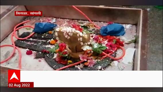 Sangli Shirala : सांगलीच्या शिराळ्यात नागपंचमीचा उत्साह, अंबाबाई मंदिरात गर्दी ABP Majha