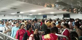 Nashik News : त्र्यंबकेश्वरात एक लाखांहून अधिक भाविकांची मांदियाळी, देवस्थानास लाखोंचे उत्पन्न 