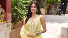 In Pics Janhvi Kapoor Shines In Indian Look For Promotions