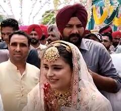 ਵਿਆਹ ਤੋਂ ਬਾਅਦ ਵਹੁਟੀ ਨਾਲ ਪਿੰਡ ਸਤੌਜ ਪਹੁੰਚੇ CM ਭਗਵੰਤ ਮਾਨ, ਪਿੰਡ ਵਾਲਿਆਂ ਨੇ ਕੀਤਾ ਭਰਵਾਂ ਸੁਆਗਤ