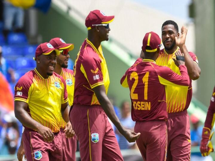 west indies won india second t20 cricket st kitts IND vs WI 2nd T20 : பவுலிங்கில் மிரட்டல்..! பேட்டிங்கில் அசத்தல்..! இந்தியாவை வீழ்த்தி த்ரில் வெற்றி பெற்ற வெஸ்ட் இண்டீஸ்..!