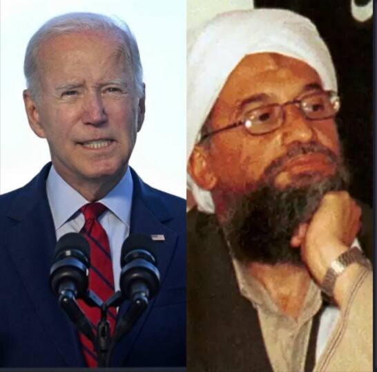 'Justice delivered': US President Joe Biden after Al-Qaeda chief Ayman al-Zawahiri killed in drone strike who planned 9/11 killed அல்-கொய்தா தலைவர் கொல்லப்பட்டார்: உரிய நீதி வழங்கப்பட்டுள்ளது - அதிபர் ஜோ பைடன்!