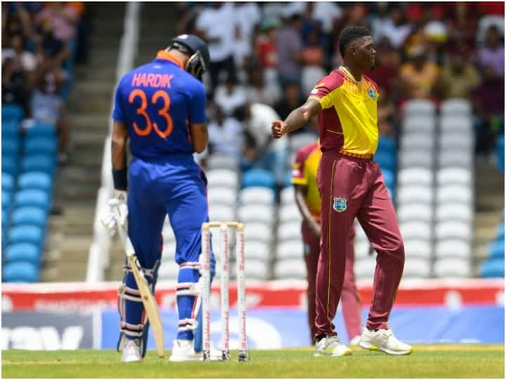 IND vs WI 2nd T20 Live India all out on 138 West Indies need 139 runs to win the match IND vs WI, 2nd T20I, 1st Inning : ओबेद मकॉयची भेदक गोलंदाजीसमोर भारतीय फलंदाजांनी गुडघे टेकले, अवघ्या 138 धावांवर संघ सर्वबाद