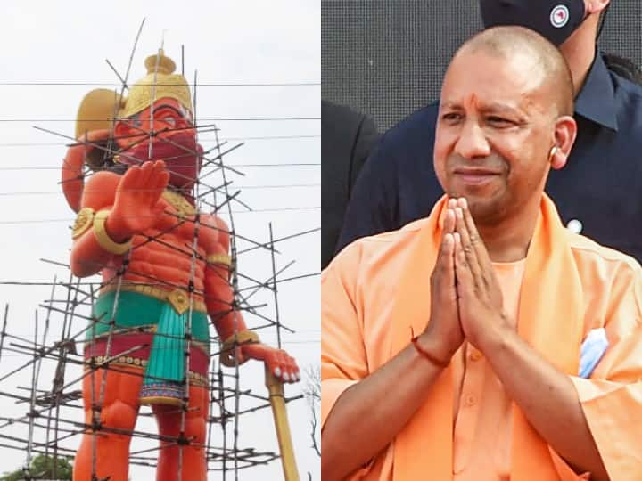 Chhapra Hanuman Ji Mandir Height 55 Feet Know Build Cost UP CM Yogi Adityanath Will Inaugurate ann दिल्ली के करोल बाग वाले नहीं... ये हैं बिहार के 55 फीट वाले हनुमान जी, पूजा करने आएंगे CM योगी, जानिए खासियत