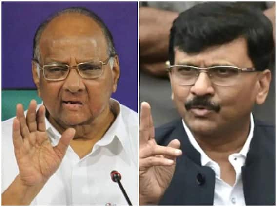 Sharad Pawar : संजय राऊत यांच्या अटकेवर शरद पवार गप्प का? पवारांचं मौनही बोलकं 