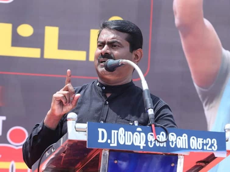 Seeman Statement North India People Appointment in Tamil Nadu bank Should be abandoned தமிழ்நாட்டு வங்கிகளில் தமிழ் தெரியாத வடமாநிலத்தவரைப் பணி நியமனம் செய்வதா? : கொதித்த சீமான்