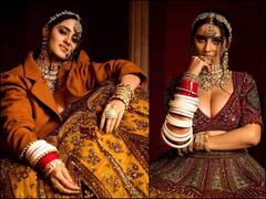 Ayesh Singh Photos: બ્રાઈડલ લૂકમાં કહેર વરસાવી રહી છે આયેશા સિંહ, ફોટો થયા વાયરલ