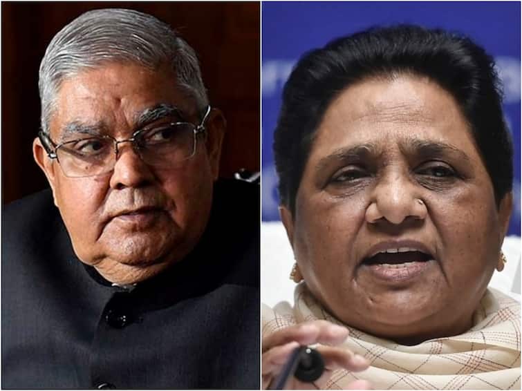 Vice-Presidential Election 2022: BSP Chief Mayawati Announces Support For NDA Candidate Jagdeep Dhankhar Vice-Presidential Election 2022: ఉపరాష్ట్రపతి ఎన్నికల్లో NDA అభ్యర్థికే మాయావతి జై