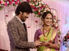 Amardeep Chowdary Tejaswini gowda: 'జానకి కలగనలేదు' రామచంద్ర - 'కోయిలమ్మ' చిన్ని ఎంగేజ్మెంట్ ఫొటోస్