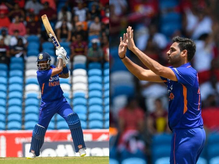 Ind vs WI, 3rd T20: India won the 3rd T20 against West Indies by 7 wickets Ind vs WI, 3rd T20: சீறிப்பாய்ந்த சூர்யா... ஸ்விங்கில் பின்னிய புவி... இந்தியா 7 விக்கெட் வித்தியாசத்தில் வெற்றி!