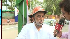 Tiranga Yatra: बाइक पर सवार हो तिरंगा रैली में शामिल हुए मोदी सरकार के मंत्री Krishan Pal Gurjar