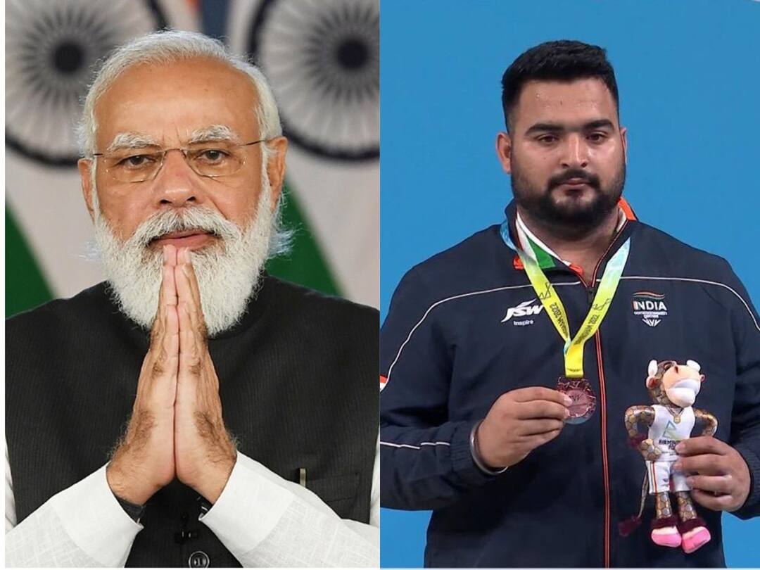 CWG 2022: PM Narendra Modi's special tweet for Lovepreet Singh who won bronze medal for the country In Birmingham 2022 Commonwealth Games CWG 2022: भारतासाठी कांस्यपदक जिंकणाऱ्या लवप्रीत सिंहसाठी पंतप्रधान नरेंद्र मोदींचं खास ट्वीट