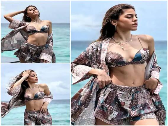 Photos: Pooja Bedi's daughter shared hot pictures in Maldives, fans are crazy about her toned body.