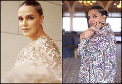 Neha Dhupia ने गर्व से फ्लॉन्ट किए अपने ग्रे हेयर, गॉर्जियस लुक में मजेदार पोज देती आईं नजर
