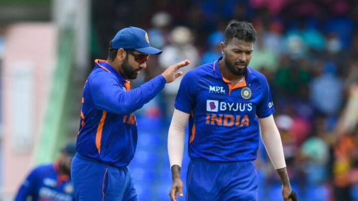 বল হাতে ভারতকে প্রথম সাফল্য এনে দেন হার্দিক পাণ্ড্য, ভাঙেন ওয়েস্ট ইন্ডিজের অর্ধশতরানের ওপেনিং পার্টনারশিপ।