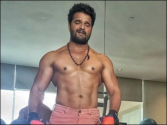 Khesari Lal Yadav Transformation See Actor Latest Photo Showing Body | Khesari  Lal Yadav Photo: भोजपुरी स्टार खेसारी लाल यादव ने बनाई सलमान खान जैसी बॉडी,  ट्रांसफॉर्मेशन देख हर कोई ...