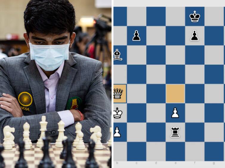 Chess Olympiad 2022: Grandmaster D.Gukesh wins his Consecutive 6th time beating Armenia's Sargissian Gabriel in 6th round Chess Olympiad 2022: செஸ் ஒலிம்பியாட் போட்டியில் தொடர்ச்சியாக 6-வது வெற்றியை பதிவு செய்த தமிழக வீரர் குகேஷ்..!