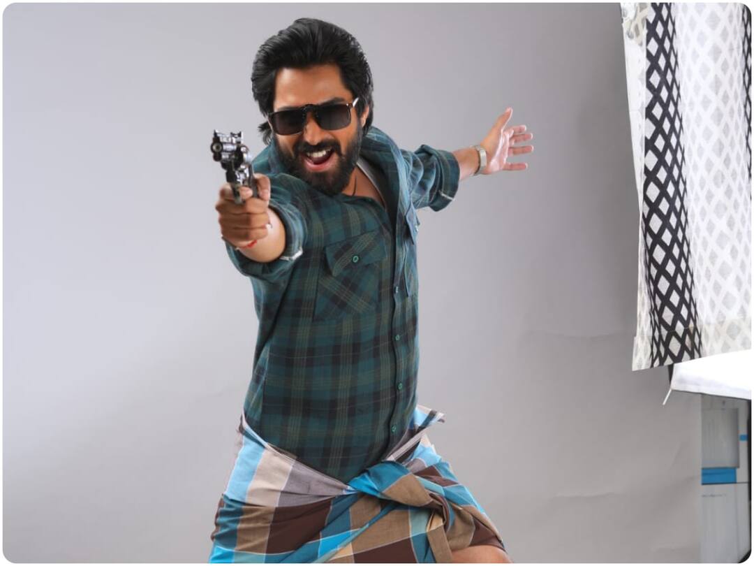 Bhootadham Bhaskar Narayana First glimpse creates curiosity in audience What If Lord Vishnu Murthy Came to Earth Bhootadham Bhaskar Narayana Movie : కలియుగంబున భువిపై జనియించి నారాయణుడు - భూతద్దం భాస్కర్