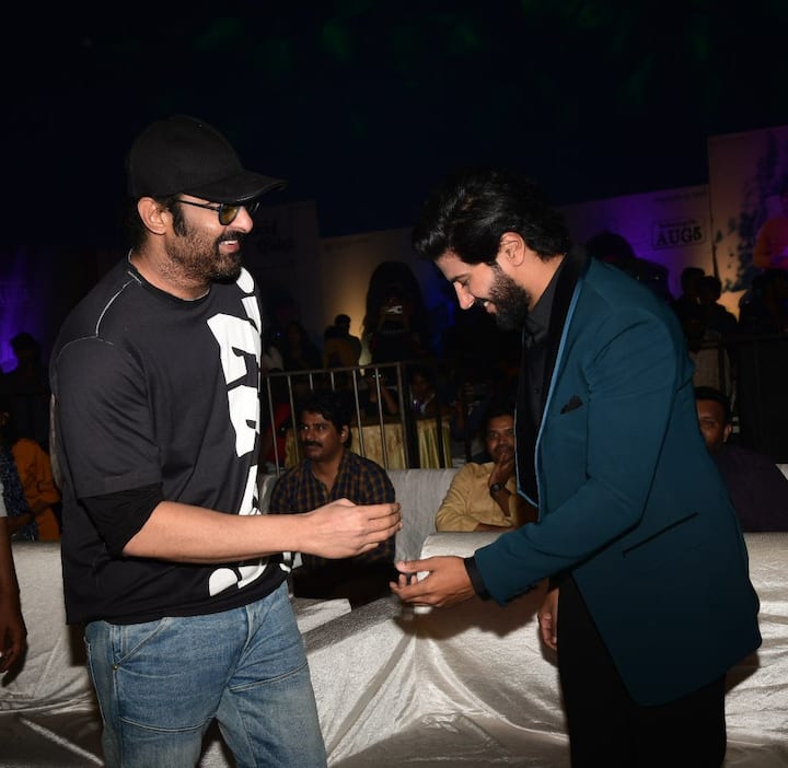 దుల్కర్ సల్మాన్ కథానాయకుడిగా తెలుగు, తమిళ, మలయాళ భాషల్లో రూపొందుతున్న సినిమా 'సీతారామం'. (Photo Courtesy: Vyjayanthi Movies Twitter)