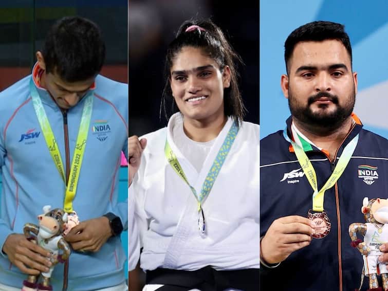 cwg 2022 india has won 18 medals till now in commonwealth games 2022 see list of winning athletes CWG 2022: भारताच्या पदकसंख्येत आणखी भर; सहाव्या दिवशी कोणकोणत्या खेळाडूंनी मारलं मैदान, पाहा संपूर्ण यादी