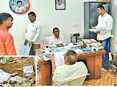 Nellore: కిటికీ డబ్బు కట్టలు బయట పడేసిన కమిషనర్, అయినా అడ్డంగా దొరికిపోయారు!