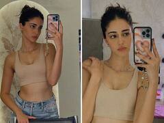 Ananya Panday Pics: मिरर के सामने फोटो क्लिक कर अनन्या पांडे ने लूटी महफिल, फैन्स बोले- 'सेल्फी क्वीन'