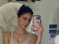 Ananya Panday Pics: आरशासमोरचा फोटो क्लिक करून अनन्या पांडेने वेधलं लक्ष, चाहते म्हणाले- 'सेल्फी क्वीन'