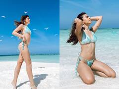 Alaya F Bikini Photos :  मालदीव से अलाया एफ ने बिकिनी में शेयर कीं ऐसी तस्वीरें, लोग बोले 'Wow Hottie...'