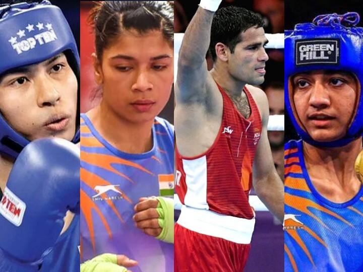 Indian Boxers Nikhat Zareen Neetu Husamuddin assure Medals at Commonwealth Games 2022 Lovelina Borgohain Out CWG 2022 Boxing: लवलीना हुईं उलटफेर का शिकार, निकहत समेत इन तीन बॉक्सर्स ने पक्के किए पदक