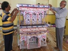 Muharram 2022: अजमेर में मोहर्रम से पहले ताजिए बनाने में जुटे अकीदतमंद, आशूरा पर निकलेगा जुलूस