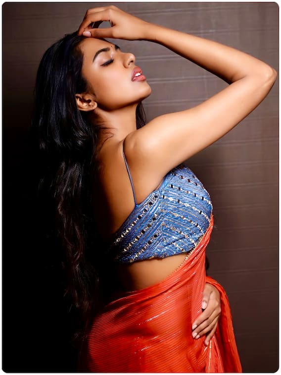 శారీలో శివాని - ఇంతకు ముందెప్పుడూ ఆమెను ఇలా చూడలేదేమో?