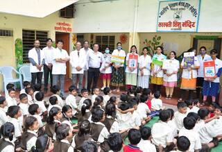Oral Hygiene Day : शालेय विद्यार्थ्यांनी जाणून घेतले मौखिक स्वच्छतेचे महत्व