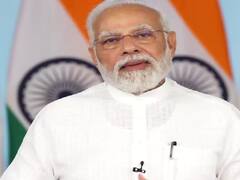PM Modi Lays Foundation Stone Of Shrimad Rajchandra Mission's Projects
