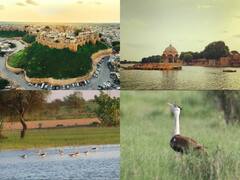 In Pics: आईएएस टीना डाबी ने शेयर की जैसलमेर की खूबसूरत तस्वीरें, कहा- कौन यकीन करेगा ये रेगिस्तान है