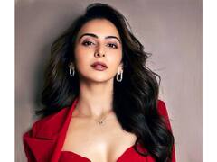 Rakulpreet Singh Pics: लाल शॉर्ट ड्रेसमध्ये रकुल प्रीत सिंहचा जबरदस्त लूक; पाहा फोटो!