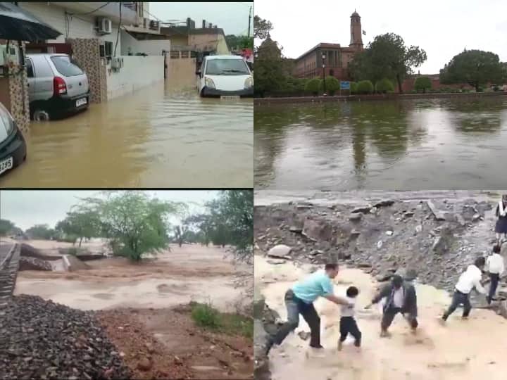 India Weather Forecast Monsoon Update Rainfall in Delhi Punjab Haryana Himachal Pradesh Flood in Assam Heavy Rainfall: पहाड़ से मैदान तक बारिश और बाढ़ से राहत नहीं, जानिए देशभर में मौसम का हाल