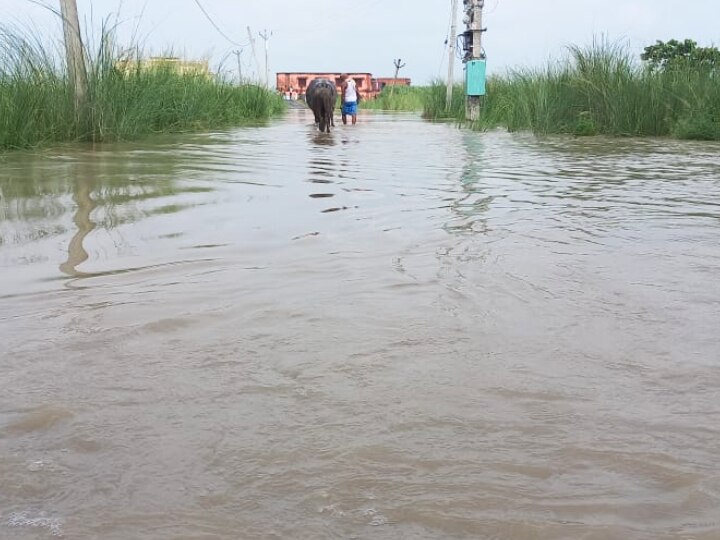 Gopalganj Flood: गोपालगंज में उफान पर गंडक, तटबंध के अंदर बसे छह गांवों का सड़क से संपर्क टूटा, बाढ़ का खतरा