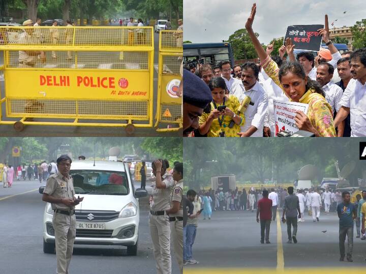 Congress launches campaign against BJP march to Rashtrapati Bhavan workers will surround PM House कांग्रेस का आज देशव्यापी हल्लाबोल, PM आवास का करेगी घेराव, जंतर-मंतर को छोड़ पूरे नई दिल्ली इलाके में धारा 144 लागू